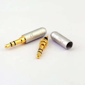 MPS Falcon HiFi 3.5mm/2.5mm 3 Pole Repair Headphone Jack Audio Connector Plug 3.5mm Plugs Headphone Cable Solder 1Pair
MPS Falcon HiFi 3.5mm/2.5mm 3 Pole Repair Headphone Jack Audio Connector Plug 3.5mm Plugs Headphone Cable Solder 1Pair