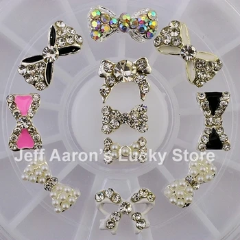 6wheels/lot Bow tie nail glitter rhinestones wheel 3d alloy nail art decoration tools bow-knot nail charms jewelry wholesale
6wheels/lot Bow tie nail glitter rhinestones wheel 3d alloy nail art decoration tools bow-knot nail charms jewelry wholesale
