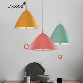 Nordic Drawstring Switch Macaron LED Pendant Lamp Coffee Shop lustre Colorful Indoor Decor Pendant Lights Loft Hanging Lamp
Nordic Drawstring Switch Macaron LED Pendant Lamp Coffee Shop lustre Colorful Indoor Decor Pendant Lights Loft Hanging Lamp