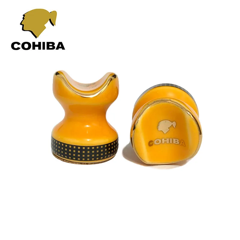 One Pair Cigar Accessories Supplies Ceramic COHIBA Cigar Holder Ashtray Pocket Cigarette Support Rack Portable Cigar Rest Table
One Pair Cigar Accessories Supplies Ceramic COHIBA Cigar Holder Ashtray Pocket Cigarette Support Rack Portable Cigar Rest Table