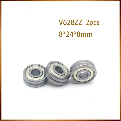 V628ZZ 628 8 x24 x8 mm V grooved straightener guide wheel bearings 8 * 24 * 8 mm pulley bearings V groove width 1.5mm
V628ZZ 628 8 x24 x8 mm V grooved straightener guide wheel bearings 8 * 24 * 8 mm pulley bearings V groove width 1.5mm