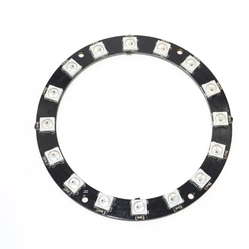 RGB LED Ring 16 Bits LEDs WS2812 5050 RGB LED Ring Lamp Light with Integrated Drivers
RGB LED Ring 16 Bits LEDs WS2812 5050 RGB LED Ring Lamp Light with Integrated Drivers