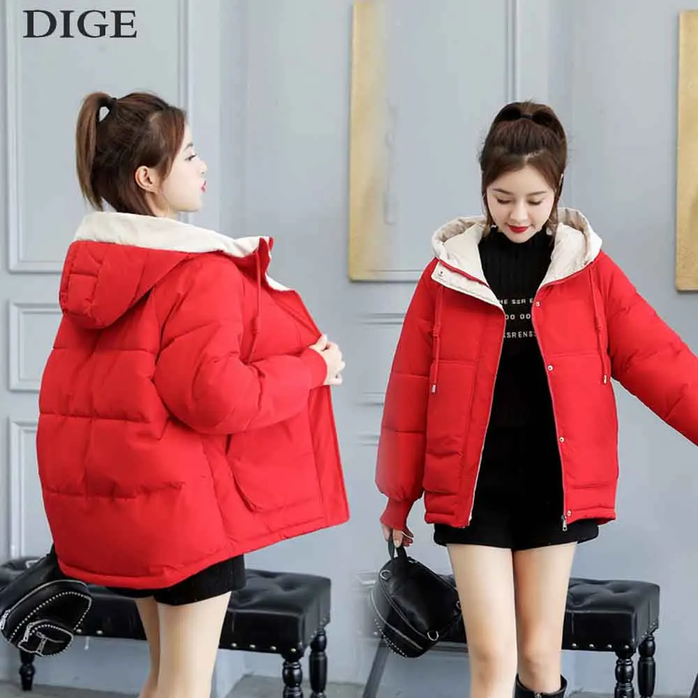 2019 Fashion Short Hooded Down Parkas Female New Thick Winter Jacket Women Slim Warm Winter Coat Ladies Cotton Outwear JK19077
2019 Fashion Short Hooded Down Parkas Female New Thick Winter Jacket Women Slim Warm Winter Coat Ladies Cotton Outwear JK19077