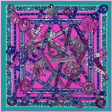 Unicorn Song Print Lady Twill Silk Big Square Scarf Spring Autumn Scarf Bandana Female Scarf Luxury Brand 130cm*130cm
Unicorn Song Print Lady Twill Silk Big Square Scarf Spring Autumn Scarf Bandana Female Scarf Luxury Brand 130cm*130cm