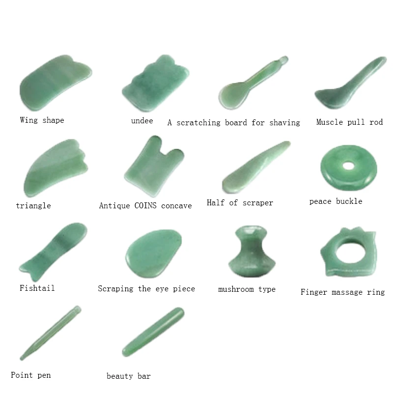 Natural green aventurine scraping plate Massage Tool Beauty Roller Scrapping Plate Massage
Natural green aventurine scraping plate Massage Tool Beauty Roller Scrapping Plate Massage