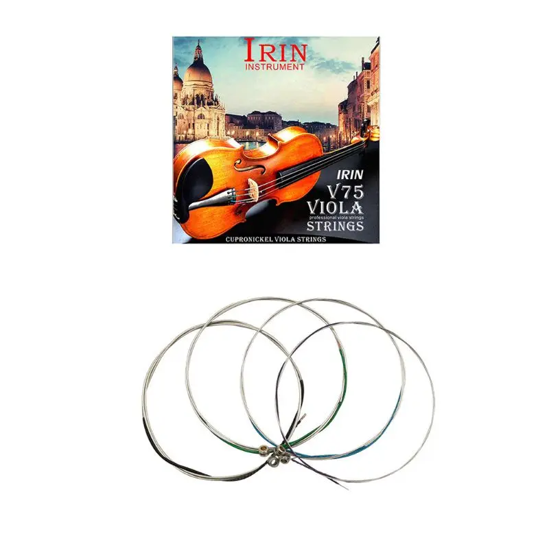OOTDTY IRIN V75 Cupronickel Viola Strings 1-4(.014 .020 .029 .039) Nickel Silver Wound Viola strings
OOTDTY IRIN V75 Cupronickel Viola Strings 1-4(.014 .020 .029 .039) Nickel Silver Wound Viola strings