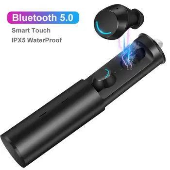 Mini Waterproof Touch Control Wireless Bluetooth Earphone In-Ear Sports Earbuds 
Mini Waterproof Touch Control Wireless Bluetooth Earphone In-Ear Sports Earbuds