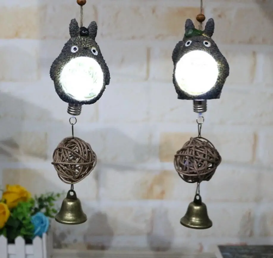Distressed cartoon classic Totoro zakka flash light Wind Chimes iron craft model for home coffee bar ornaments decoration
Distressed cartoon classic Totoro zakka flash light Wind Chimes iron craft model for home coffee bar ornaments decoration