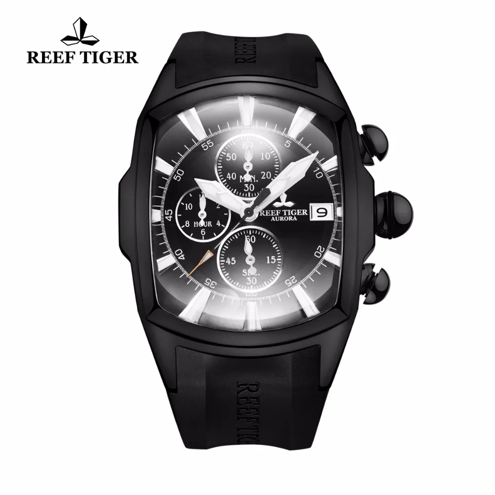 Новое поступление 2019 большие мужские часы Reef Tiger/RT водонепроницаемые 100 м