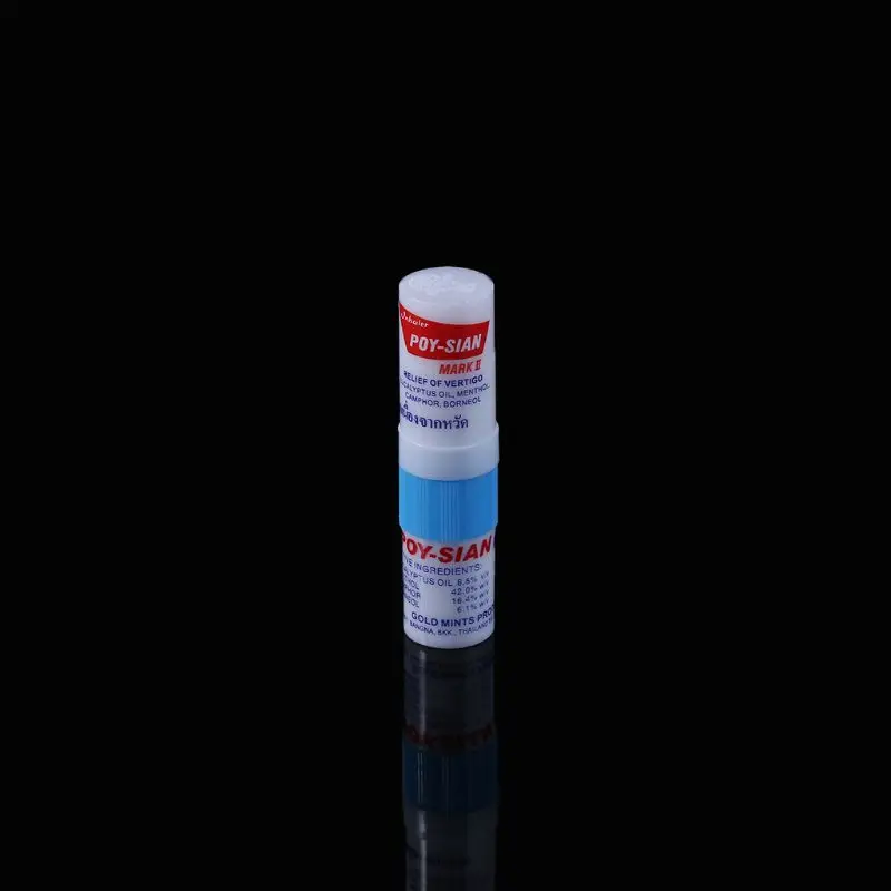 New Poy Sian Mark II Nasal Smell Dizziness Inhaler Brancing Breezy Asthma 1Pc
New Poy Sian Mark II Nasal Smell Dizziness Inhaler Brancing Breezy Asthma 1Pc