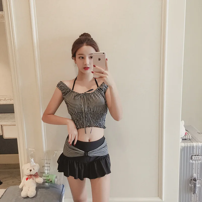 Swimwear Female Swimsuit 2019 Mayo De Bain Femme Bikini Push Up Bikinis Bathing Suit For Women Sexy Self Cultivation Split Three
Swimwear Female Swimsuit 2019 Mayo De Bain Femme Bikini Push Up Bikinis Bathing Suit For Women Sexy Self Cultivation Split Three