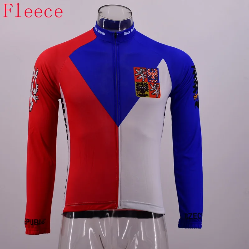 2019 czech republic cycling jersey long sleeve Winter Fleece&no Fleece cycling clothing Reflective zipper 4 pocket
2019 czech republic cycling jersey long sleeve Winter Fleece&no Fleece cycling clothing Reflective zipper 4 pocket