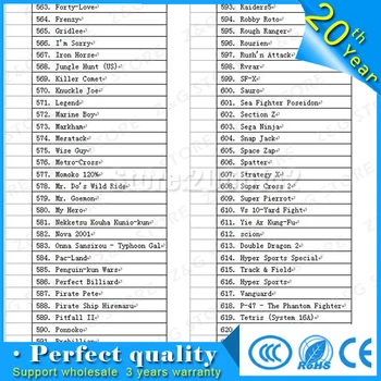 Hot sale Game Elf 619 in 1 Jamma Arcade Game PCB support CGA/VGA output for bartop and upright arcade
Hot sale Game Elf 619 in 1 Jamma Arcade Game PCB support CGA/VGA output for bartop and upright arcade