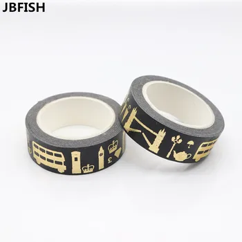 JBFISH Japanese Washi Tape Decorative DIY Masking Tape for Scrapbooking, 15mm*10m ,Cute Stationery 1053
JBFISH Japanese Washi Tape Decorative DIY Masking Tape for Scrapbooking, 15mm*10m ,Cute Stationery 1053