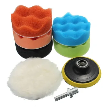 7Pcs Sponge Polishing Waxing Buffing Pads Kit Set Compound For Auto Car 5 inch Pads- Diameter 125mm Thickness 30mm
7Pcs Sponge Polishing Waxing Buffing Pads Kit Set Compound For Auto Car 5 inch Pads- Diameter 125mm Thickness 30mm
