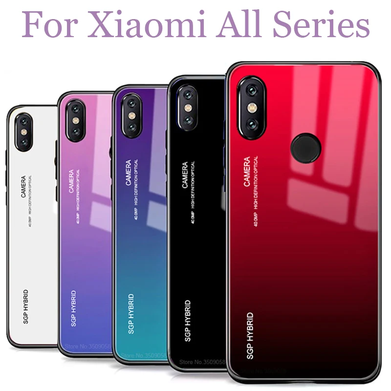 Case On For xiaomi note5plus Glass Gradient Cover Bumper Fundas ksiomi a2 lite pro mi8 se mix2 Soft Edge TPU Coque 5a 4x
Case On For xiaomi note5plus Glass Gradient Cover Bumper Fundas ksiomi a2 lite pro mi8 se mix2 Soft Edge TPU Coque 5a 4x