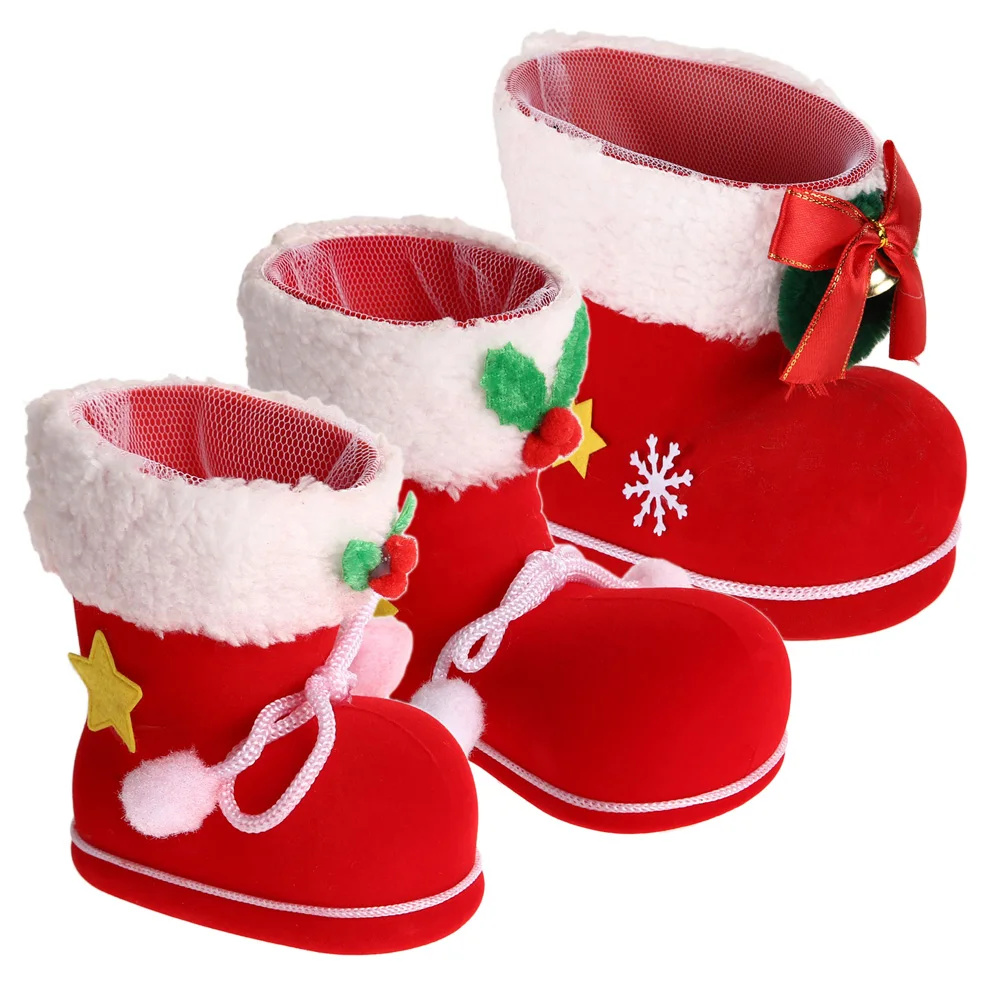 1pcs Mini Christmas Stockings Xmas Tree Decorations Christmas Festival Party Ornament Christmas Boots Candy Bags Gift Home Decor
1pcs Mini Christmas Stockings Xmas Tree Decorations Christmas Festival Party Ornament Christmas Boots Candy Bags Gift Home Decor