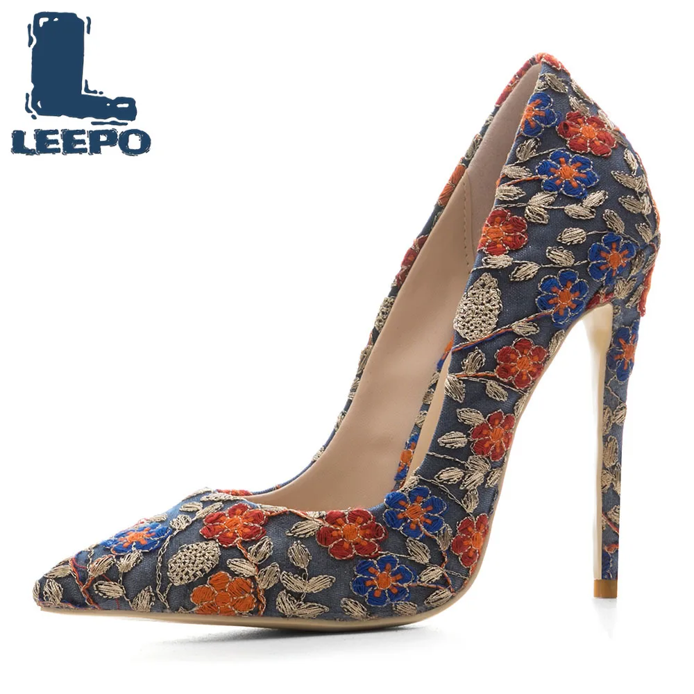LEEPO Woman Super High Heels Shoes Women Ethnic Embroider Pumps Female Spring/Autumn Stilettos Ladies Plus Size Elegant Pumps 12
LEEPO Woman Super High Heels Shoes Women Ethnic Embroider Pumps Female Spring/Autumn Stilettos Ladies Plus Size Elegant Pumps 12