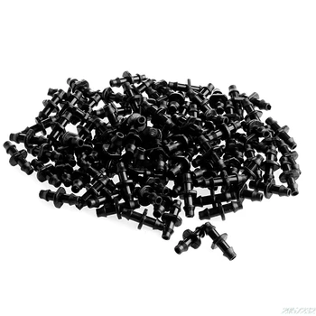 Hot 100X 1/4" Barbed Connector Double Way For 4/7mm Garden Drip Irrigation Hose Z07 Drop Shipping
Hot 100X 1/4" Barbed Connector Double Way For 4/7mm Garden Drip Irrigation Hose Z07 Drop Shipping