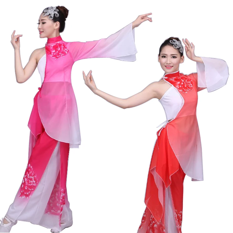 Peony Women Chinese Folk Dance Costume Big Sleeve Female Yangko Dance Costume 3 Pcs National Umbrella Dance Clothing 89
Peony Women Chinese Folk Dance Costume Big Sleeve Female Yangko Dance Costume 3 Pcs National Umbrella Dance Clothing 89
