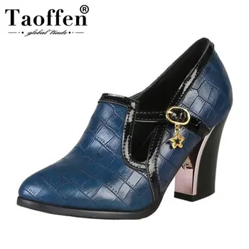 Taoffen Women Plus Size 31-48 Pointed Toe Pumps 4 Colors Office Ladies Metal Super High Heel Spring Shoes Women Party Pumps
Taoffen Women Plus Size 31-48 Pointed Toe Pumps 4 Colors Office Ladies Metal Super High Heel Spring Shoes Women Party Pumps