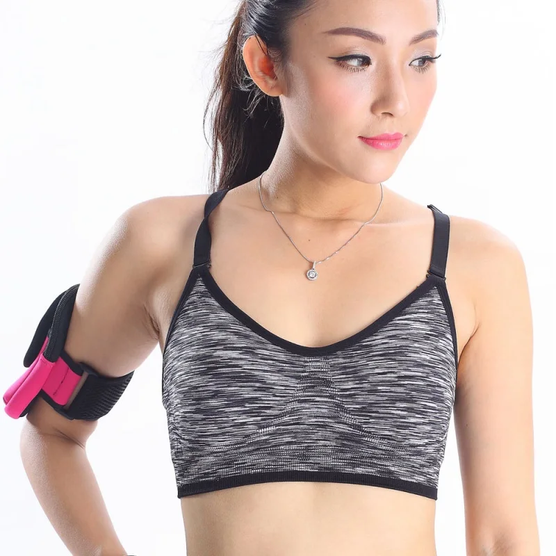 Women Fitness Bra Yoga Stretch Top Workout Tank Seamless Racerback Padded Sports Bras
Women Fitness Bra Yoga Stretch Top Workout Tank Seamless Racerback Padded Sports Bras