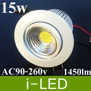 New Listed COB 15W Super Bright LED Ceiling Downlight Fixture led Lights Warm Cool White Recessed Lamps+Power Supply 80000Hrs
New Listed COB 15W Super Bright LED Ceiling Downlight Fixture led Lights Warm Cool White Recessed Lamps+Power Supply 80000Hrs