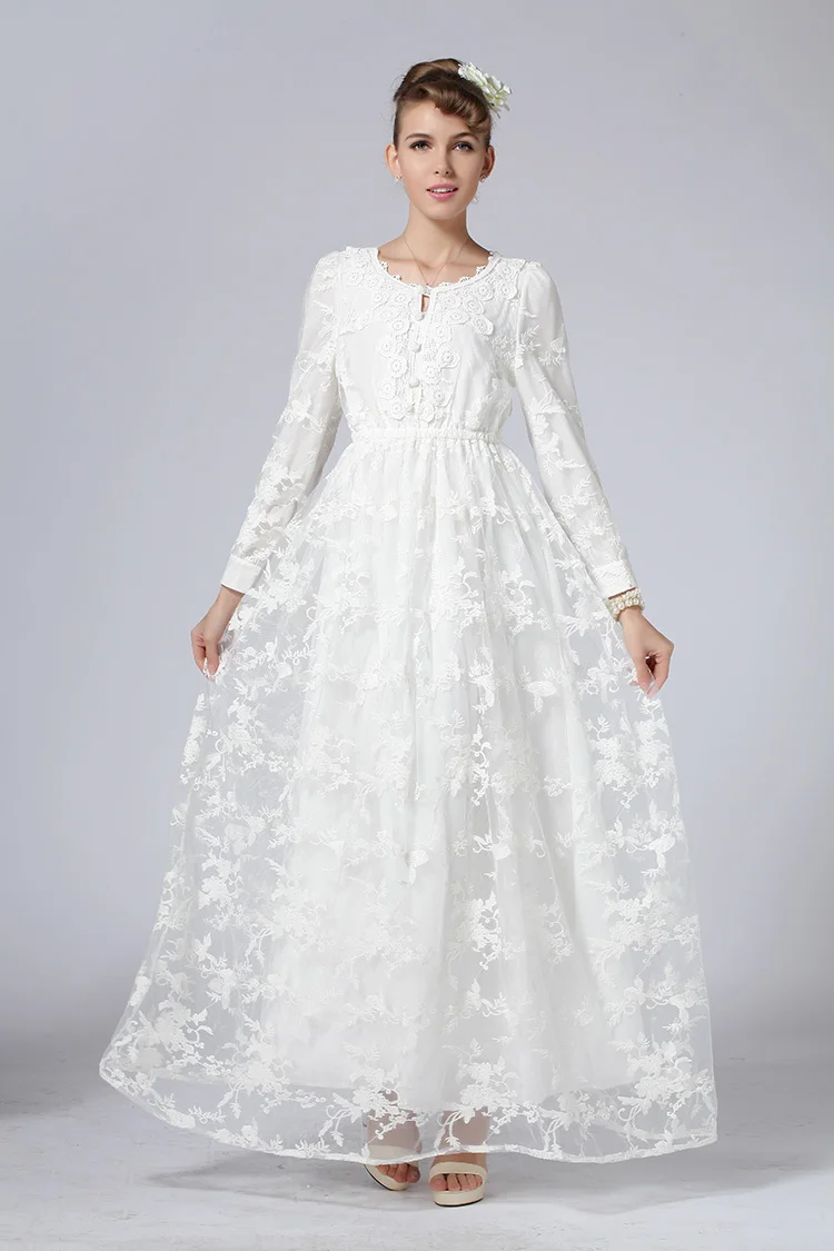 2017 Spring French Lace embroidery Retro wedding party long dress lolita Lace Party Evening Bridemaid high quality Free shipping
2017 Spring French Lace embroidery Retro wedding party long dress lolita Lace Party Evening Bridemaid high quality Free shipping