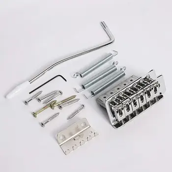 Electric Guitar Tremolo Bridge Single Locking System For Guitar Parts Replacement (Chrome)
Electric Guitar Tremolo Bridge Single Locking System For Guitar Parts Replacement (Chrome)