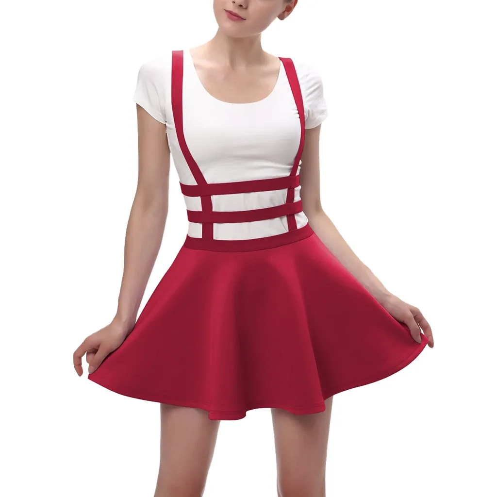 Womens Dress Pleated Short Sukienki Damskie Braces Dress Fashion Casual Dress Solid Vestidos De Fiesta Zomerjurk Dames 2019
Womens Dress Pleated Short Sukienki Damskie Braces Dress Fashion Casual Dress Solid Vestidos De Fiesta Zomerjurk Dames 2019