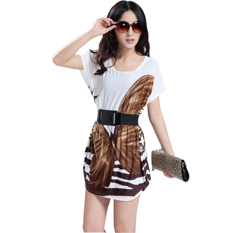 Nice-forever Summer Sexy Causual O Neck Butterfly Stripes vestidos Mini Club Wear Woman Shift Loose Dress bty182
Nice-forever Summer Sexy Causual O Neck Butterfly Stripes vestidos Mini Club Wear Woman Shift Loose Dress bty182