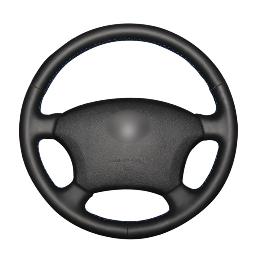 Handsewing Black PU Artificial Leather Car Steering Wheel Covers Wrap for Toyota Land Cruiser Prado 120 2004-2009 Land Cruiser
Handsewing Black PU Artificial Leather Car Steering Wheel Covers Wrap for Toyota Land Cruiser Prado 120 2004-2009 Land Cruiser