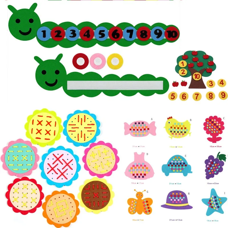 12 Styles Teaching Kindergarten Manual Diy Weave Cloth Clip Early Learning Education Toys Montessori Kindergarten Math Toys
12 Styles Teaching Kindergarten Manual Diy Weave Cloth Clip Early Learning Education Toys Montessori Kindergarten Math Toys