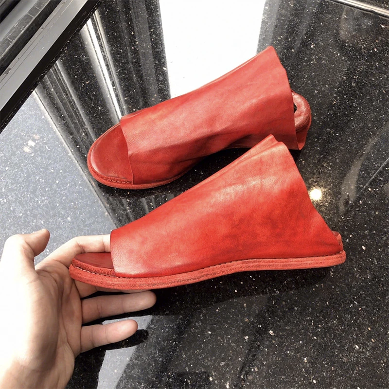 Slippers Genuine Leather Women Shoes Flat Soft Non Slip Shoes Fashion Slides Summer Basic Outdoor Slippers Black Ladies Shoes
Slippers Genuine Leather Women Shoes Flat Soft Non Slip Shoes Fashion Slides Summer Basic Outdoor Slippers Black Ladies Shoes