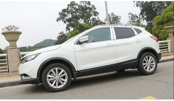 Stainless steel window trims garnish pillar middle column trims car accessories for Nissan Qashqai 2016 2017 2018 2019
Stainless steel window trims garnish pillar middle column trims car accessories for Nissan Qashqai 2016 2017 2018 2019