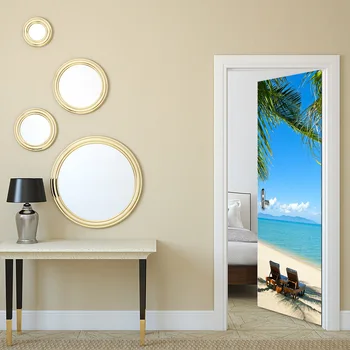 Modern Minimalist 3D Wall Stickers Door Stickers Beach Bedroom Study Decoration Self-adhesive Waterproof Stickers
Modern Minimalist 3D Wall Stickers Door Stickers Beach Bedroom Study Decoration Self-adhesive Waterproof Stickers