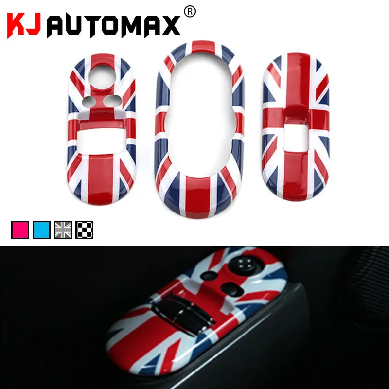 KJAUTOMAX For Mini Cooper F56 PC Plastic Union Jack Power Switch Window Control Panel
KJAUTOMAX For Mini Cooper F56 PC Plastic Union Jack Power Switch Window Control Panel