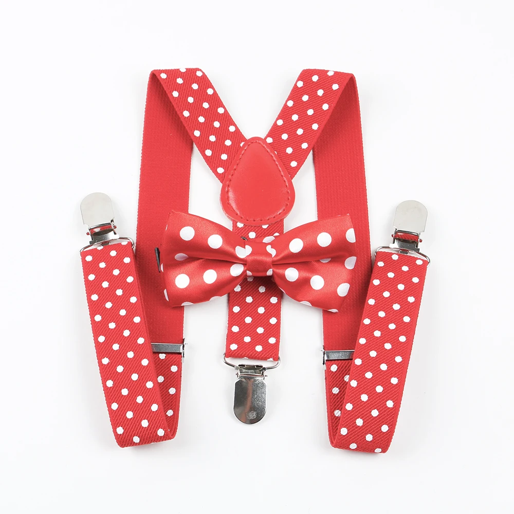 Mantieqingway Baby Suspenders Bow Tie Set for Boys Adjustable Polka Dots Black Bow Tie Kids Suspenders Y- back Elastic Braces
Mantieqingway Baby Suspenders Bow Tie Set for Boys Adjustable Polka Dots Black Bow Tie Kids Suspenders Y- back Elastic Braces