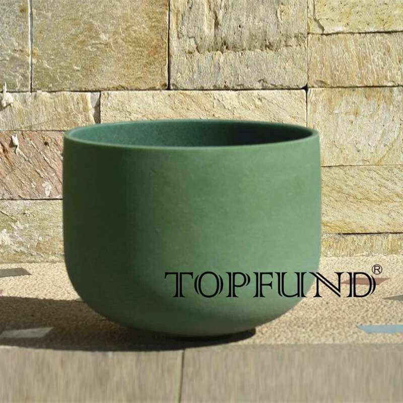 TOPFUND Emerald Fusion G# Note Zeal Chakra Frosted Quartz Crystal Singing Bowl 12" With Free Mallet and O-Ring
TOPFUND Emerald Fusion G# Note Zeal Chakra Frosted Quartz Crystal Singing Bowl 12" With Free Mallet and O-Ring