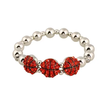 5pcs/lot European Sport Competition Full Rhinestone Basketball Volleyball Rugby Softball Baseball Bracelet 5 Colors
5pcs/lot European Sport Competition Full Rhinestone Basketball Volleyball Rugby Softball Baseball Bracelet 5 Colors