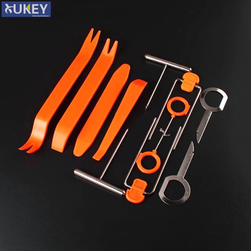 12 PCs/Set Auto Pry Open Tool Kit Stereo Interior Molding Repair Removal For Car Dashboard Radio Door Trim Panel Clip Lights
12 PCs/Set Auto Pry Open Tool Kit Stereo Interior Molding Repair Removal For Car Dashboard Radio Door Trim Panel Clip Lights