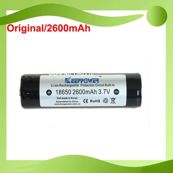 Free Shipping!! 8PCS/lot 100% Original Keeppower 3.7V 18650 2600mAh Protected battery
Free Shipping!! 8PCS/lot 100% Original Keeppower 3.7V 18650 2600mAh Protected battery