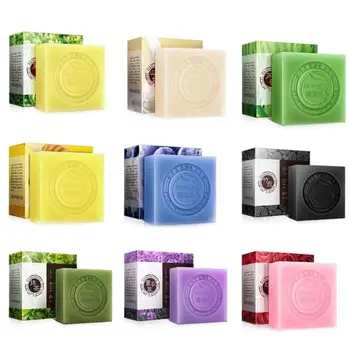 Natural Organic Herbal Essential Oil Soap Whitening Handmade Soap Skin Remove Acne Deep Cleansing Face Bath Bactericidal Soap
Natural Organic Herbal Essential Oil Soap Whitening Handmade Soap Skin Remove Acne Deep Cleansing Face Bath Bactericidal Soap