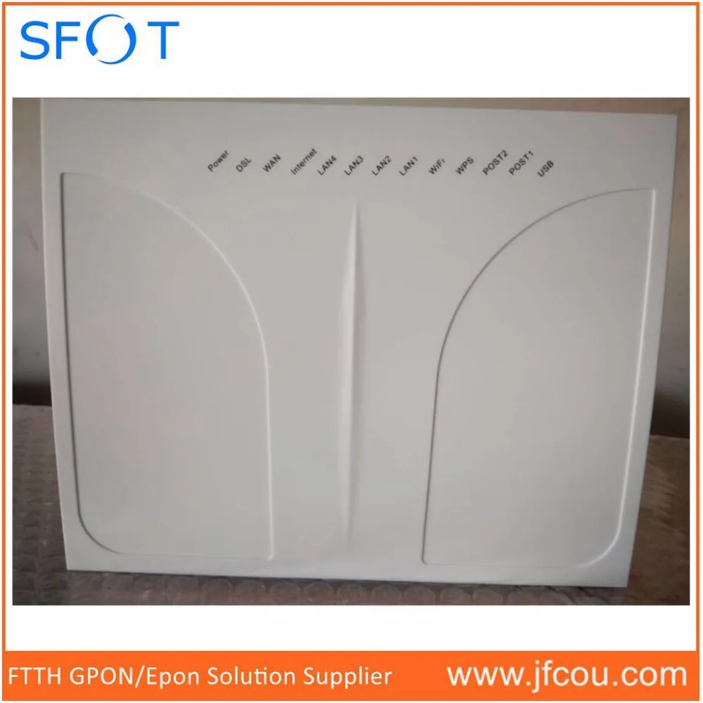 CBT630WTV VDSL2/ADSL2 + Wireless Modem, wireless Router, with 4 LAN ports+2POTS+wifi+USB+DSL port+WAN port
CBT630WTV VDSL2/ADSL2 + Wireless Modem, wireless Router, with 4 LAN ports+2POTS+wifi+USB+DSL port+WAN port