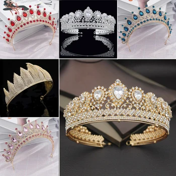 Gorgeous Zircon Headband Bride Crown head dress Bridal Tiara Crowns Princess Queen Diadem Party Wedding Hair Jewelry ornament
Gorgeous Zircon Headband Bride Crown head dress Bridal Tiara Crowns Princess Queen Diadem Party Wedding Hair Jewelry ornament