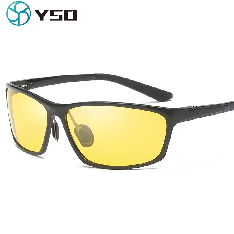YSO Night Vision Glasses Men Aluminium Magnesium Frame Polarized Night Vision Goggles For Car Driving Anti Glare Glasses 2179
YSO Night Vision Glasses Men Aluminium Magnesium Frame Polarized Night Vision Goggles For Car Driving Anti Glare Glasses 2179