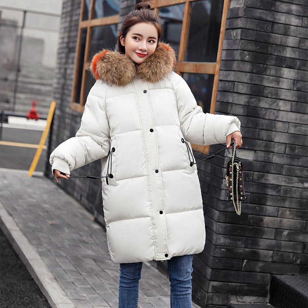2018 Jacket Coat Winter Women Long Hooded Parka Fur Collar Warm Outerwear Fashion Padded Female Jackets Woman Winter Coat Parka
2018 Jacket Coat Winter Women Long Hooded Parka Fur Collar Warm Outerwear Fashion Padded Female Jackets Woman Winter Coat Parka
