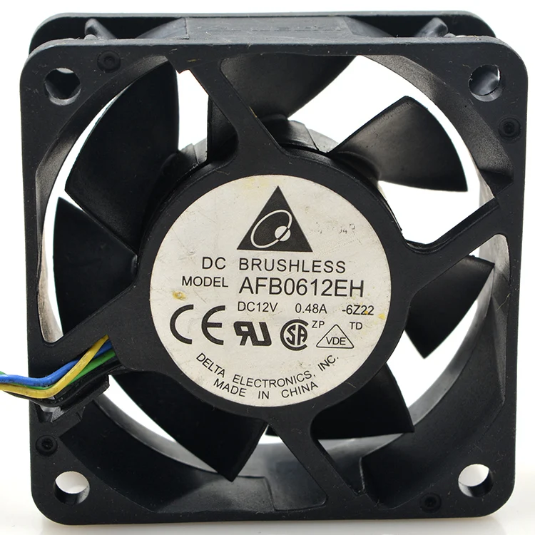 New original AFB0612EH 12V 0.48A 6025 6 cm 6CM PWM temperature control cooling fan
New original AFB0612EH 12V 0.48A 6025 6 cm 6CM PWM temperature control cooling fan