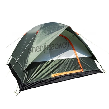 Double Layer Waterproof Rubber Camping Tent Weather Outdoor Anti-storm Rain Tent for Fishing, Hunting Adventure and Family Party
Double Layer Waterproof Rubber Camping Tent Weather Outdoor Anti-storm Rain Tent for Fishing, Hunting Adventure and Family Party