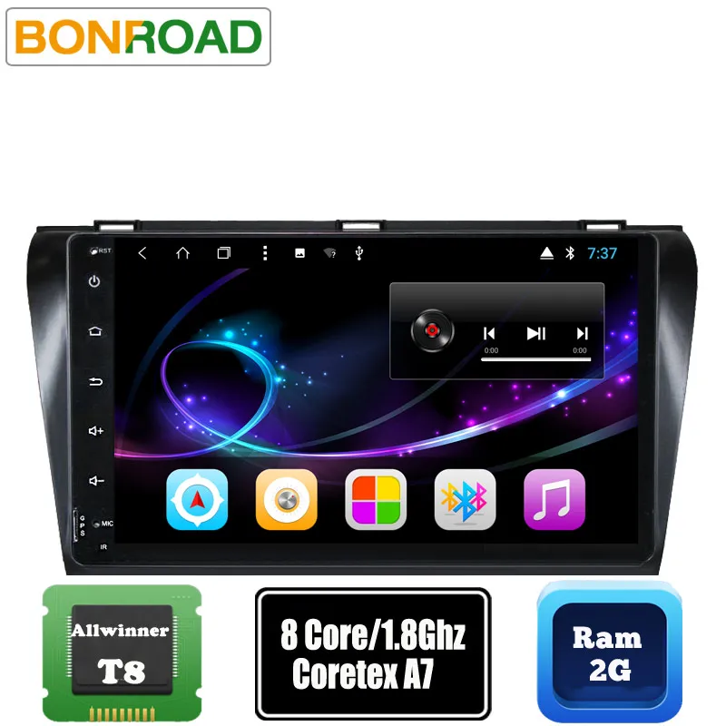 Bonroad 9" Android 7.1 Rom2G Rom32G GPS For Mazda3 2004-2008 Wifi Bluetooth Car Video Player Nav Navigation Radio(No DVD)
Bonroad 9" Android 7.1 Rom2G Rom32G GPS For Mazda3 2004-2008 Wifi Bluetooth Car Video Player Nav Navigation Radio(No DVD)